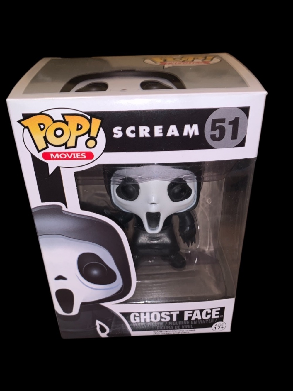 Vaulted Grail Scream #51 “GHOST FACE”  Funko Pop Movies